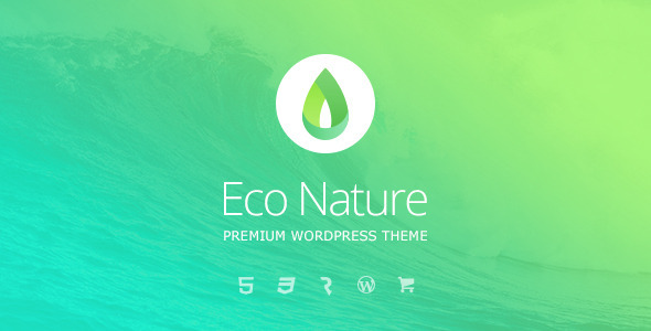 Eco Nature - Environment & Ecology WordPress Theme - Environmental Nonprofit