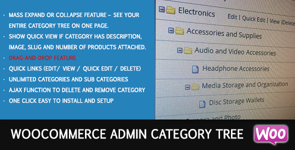 WooCommerce Admin Category Tree - CodeCanyon Item for Sale