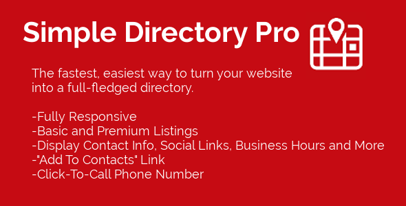 Simple Directory Pro for WordPress - CodeCanyon Item for Sale