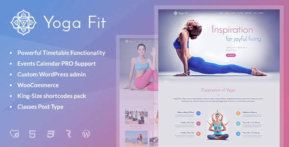 Yoga Fit - Sports, Fitness & Gym WordPress Theme - Health & Beauty Retail