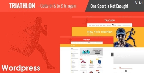 Triathlon - Sports and Gym Responsive WordPress Theme - Health & Beauty Retail