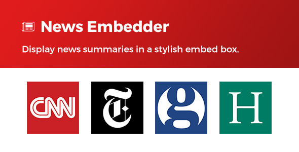 News Embedder - CodeCanyon Item for Sale