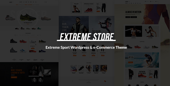 Extreme | Sports Clothing & Equipment Store - WooCommerce eCommerce
