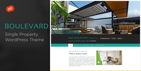 Boulevard - Single Property Theme - Real Estate WordPress