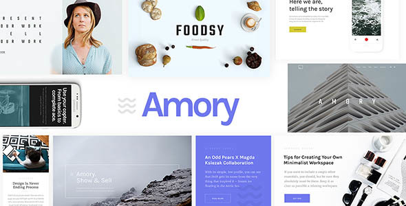 Amory | Responsive Multipurpose WordPress Theme - Technology WordPress