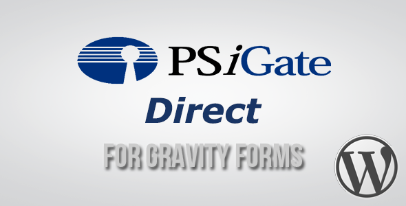 PSiGate Direct Payment Gateway for Gravity Forms - CodeCanyon Item for Sale