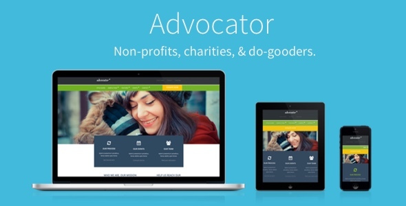 Advocator: Nonprofit & Charity Responsive WordPress Theme - Charity Nonprofit
