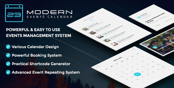Modern Events Calendar - Responsive Event Scheduler & Booking For WordPress - CodeCanyon Item for Sale