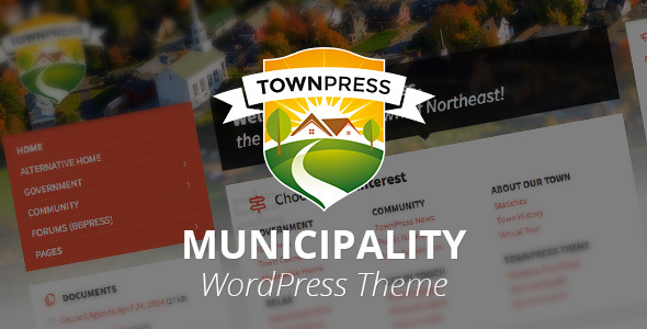 TownPress - Municipality WordPress Theme - Nonprofit WordPress