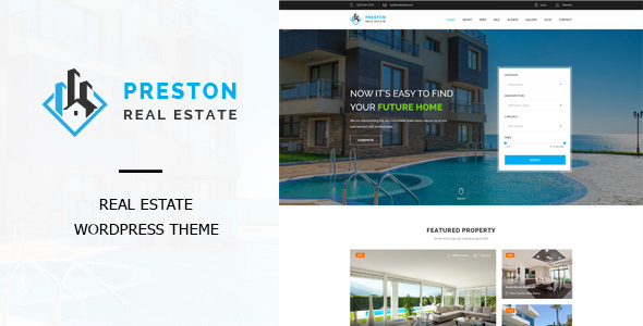 Preston - Real Estate WordPress Theme - Real Estate WordPress