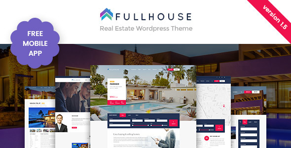 FullHouse - Real Estate Responsive WordPress Theme - Real Estate WordPress