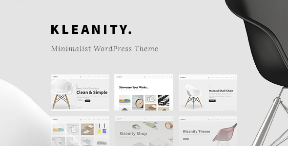 Kleanity - Minimalist WordPress Theme / Creative Portfolio - Creative WordPress