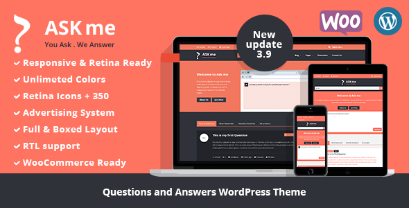 Ask Me - Responsive Questions & Answers WordPress - Miscellaneous WordPress