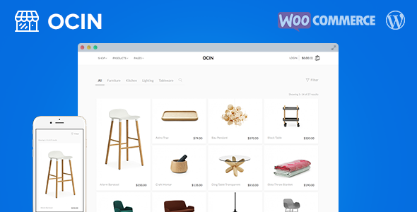 Ocin - Responsive WordPress WooCommerce Theme - WooCommerce eCommerce
