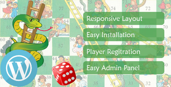 WordPress Responsive Snake and Ladder Game - CodeCanyon Item for Sale