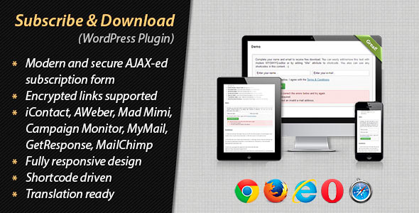 Subscribe & Download - CodeCanyon Item for Sale