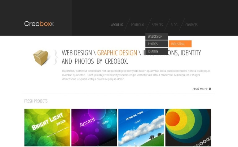 Web Design Joomla Template New Screenshots BIG