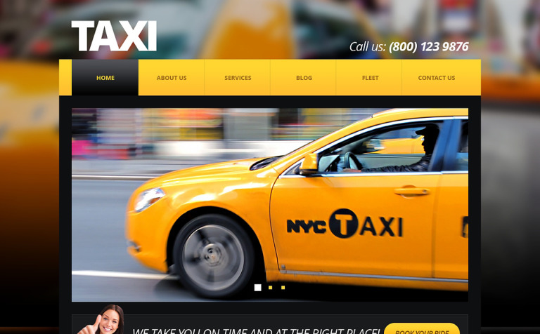 Taxi Center Joomla Template New Screenshots BIG