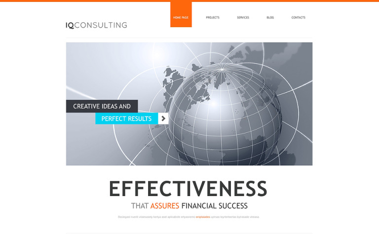 Consulting for Simplicity WordPress Theme New Screenshots BIG