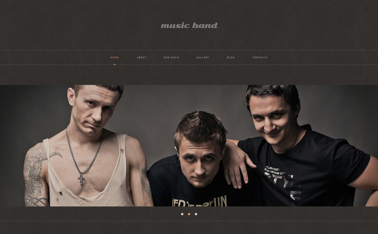 Music Band Responsive WordPress Theme New Screenshots BIG