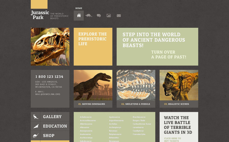 Educational WordPress Theme New Screenshots BIG