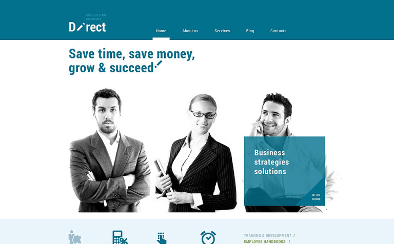 Online Business Agent WordPress Theme New Screenshots BIG