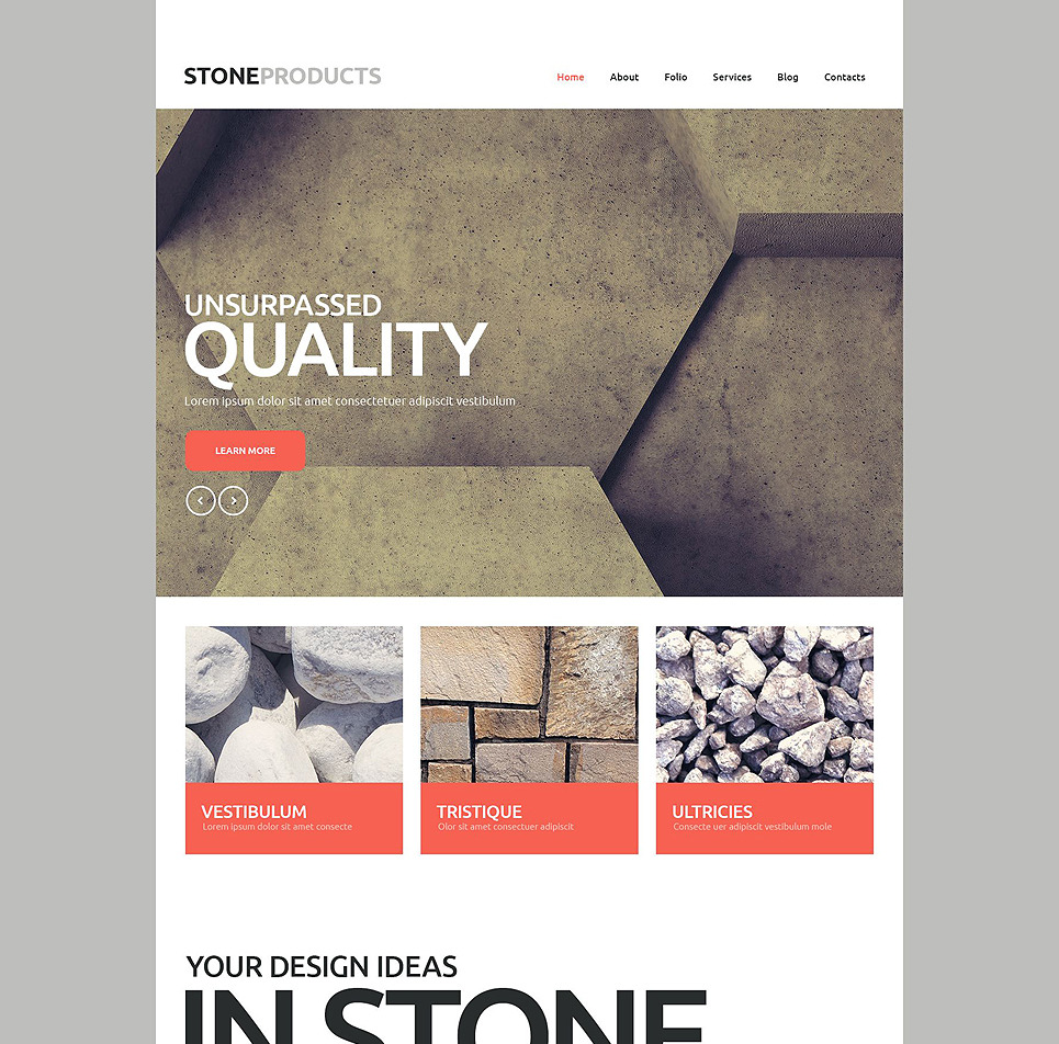 Flooring Products Website Template New Screenshots BIG