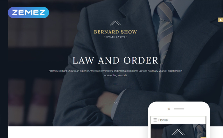Lawyer Joomla Template New Screenshots BIG