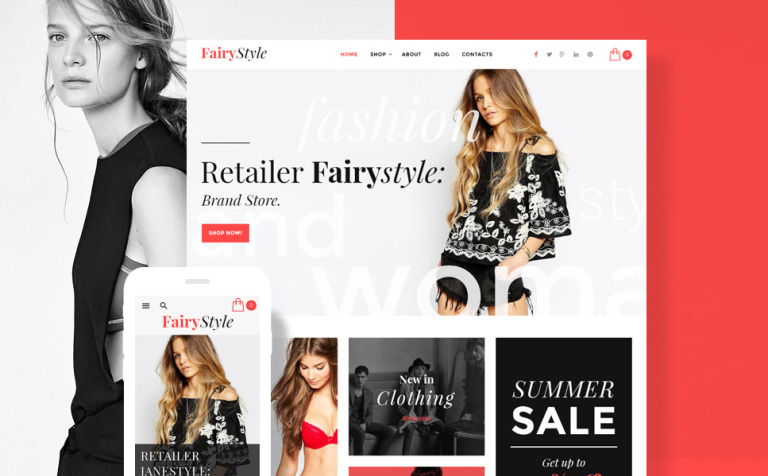 Fairy Style - Fashion Store WooCommerce Theme New Screenshots BIG