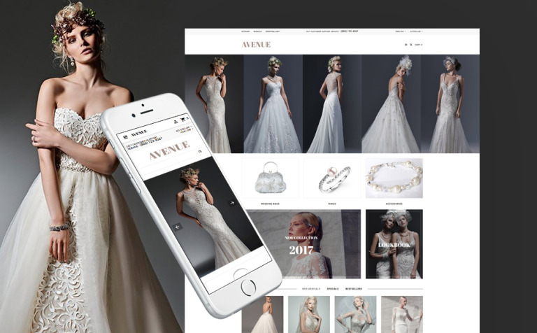Wedding Responsive OpenCart Template New Screenshots BIG